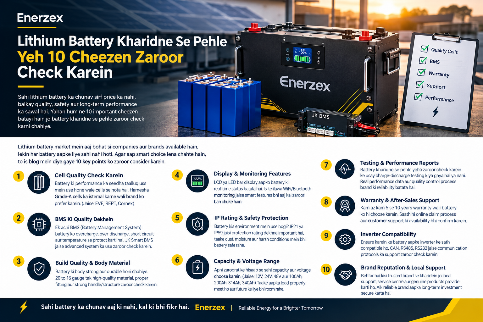 Lithium Battery Kharidne Se Pehle Yeh 10 Cheezen Zaroor Check Karein